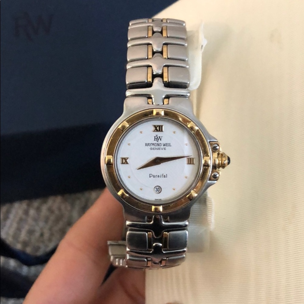 Raymond Weil Parsifal 18k and steel watch